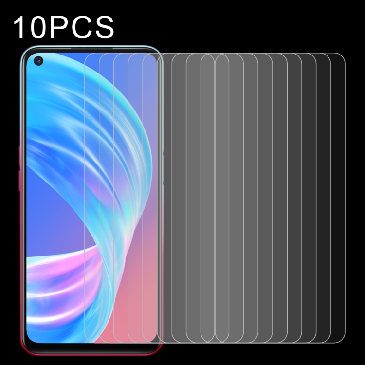 

10 PCS For OPPO A53 5G 0.26mm 9H 2.5D Tempered Glass Film