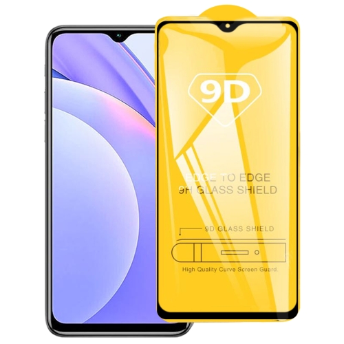 

For Xiaomi Redmi Note 9 4G 9D Full Glue Full Screen Tempered Glass Film