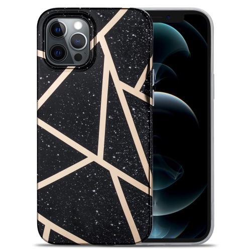 

Splicing Marble Pattern TPU Protective Case For iPhone 11 Pro Max(Black)