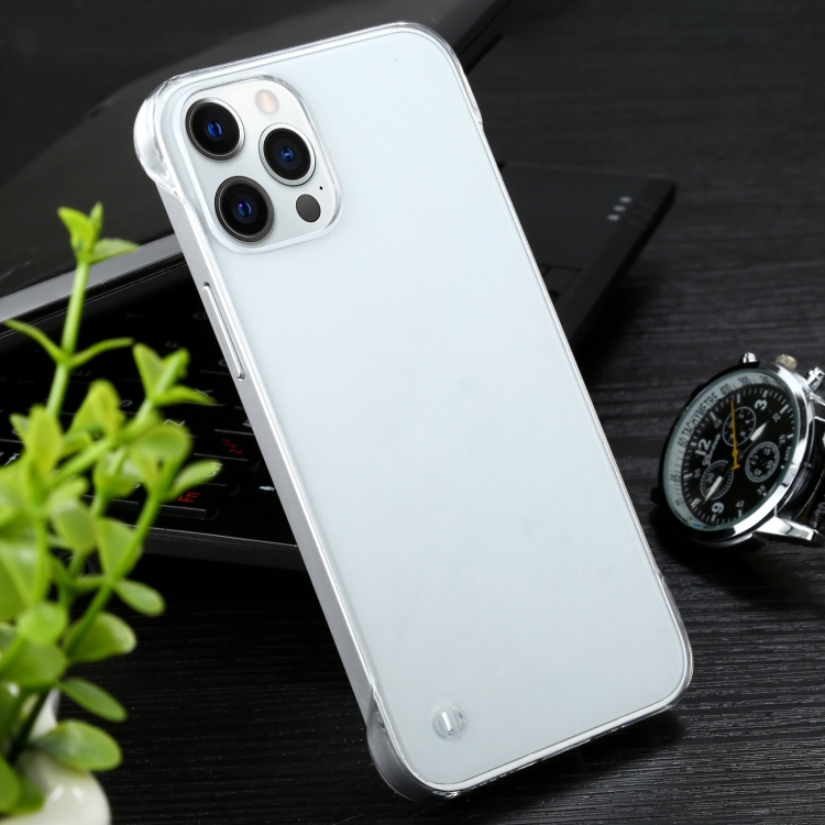 

Non-frame Four-corner Shockproof Clear PC Case For iPhone 12 Pro Max(Transparent)