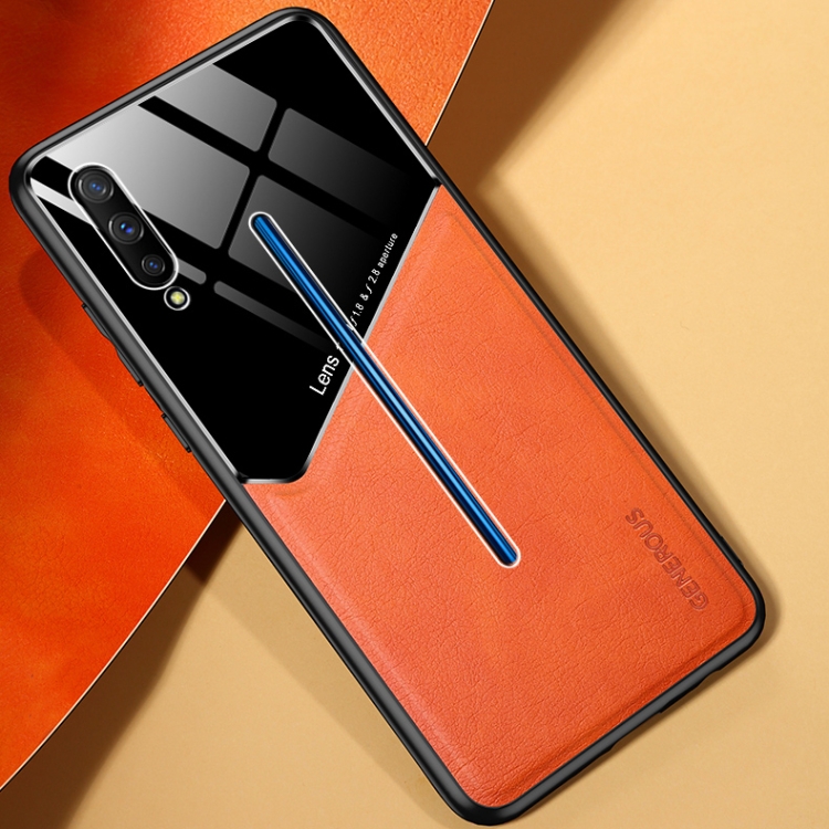 

For vivo iQOO All-inclusive Leather + Organic Glass Protective Case with Metal Iron Sheet(Yellow)