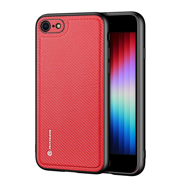 

DUX DUCIS Fino Series PU + TPU Protective Case For iPhone SE 2020 / 8 / 7(Green)