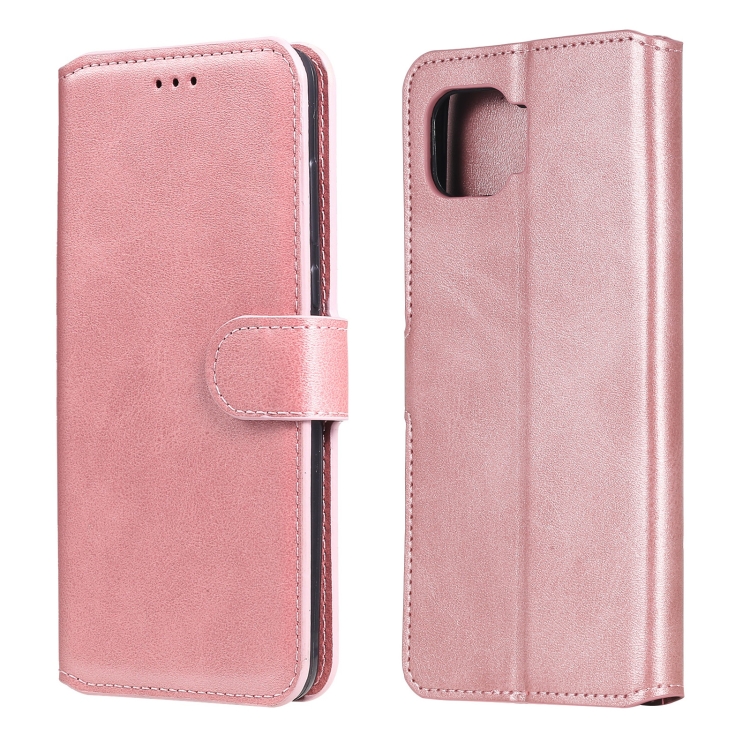 

For Motorola Moto G 5G Plus Classic Calf Texture PU + TPU Horizontal Flip Leather Case, with Holder & Card Slots & Wallet(Rose Gold)