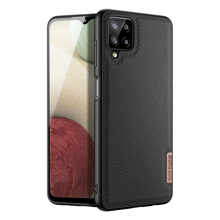 

For Samsung Galaxy A12 DUX DUCIS Fino Series PU + TPU Protective Case(Black)
