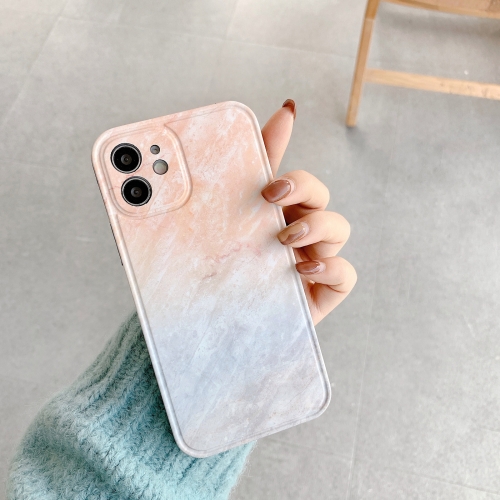 

IMD Straight Edge Pattern TPU Protective Case For iPhone 11 Pro(Light-colored Marble)