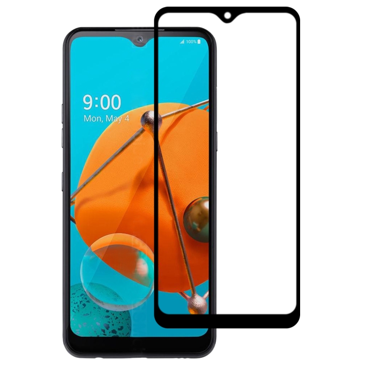 

For LG K51 Full Glue Full Screen Tempered Glass Film