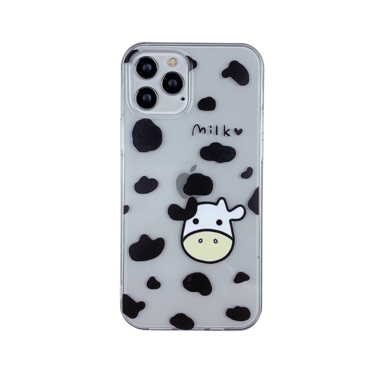 

Leopard Cow High Transparent TPU Protective Case For iPhone 12 Pro Max