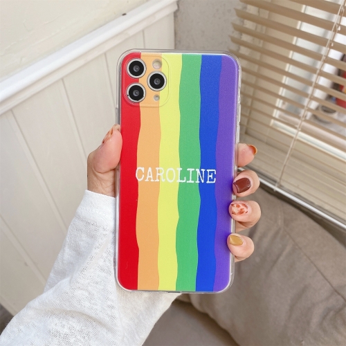 

Rainbow TPU Protective Case For iPhone 11(Caroline)