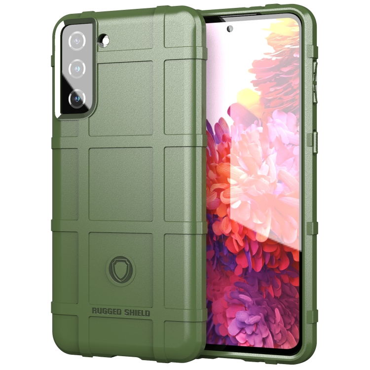 

For Samsung Galaxy S21 Plus 5G Full Coverage Shockproof TPU Case(Army Green)