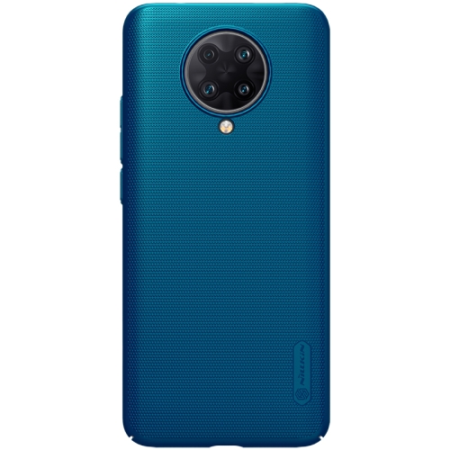 

For Xiaomi Redmi K30 Ultra NILLKIN Frosted Concave-convex Texture PC Protective Case(Peacock Blue)