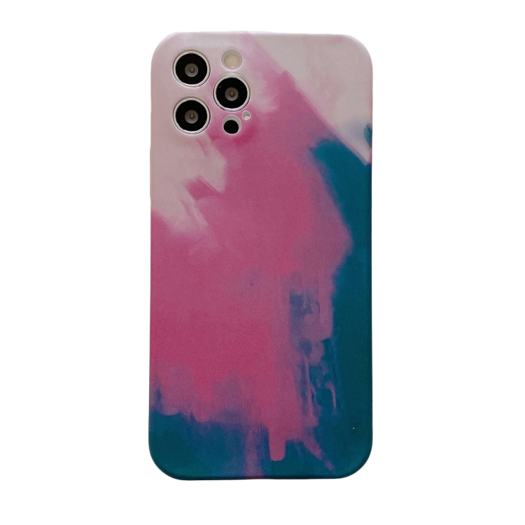 

Liquid Silicone Gradient Color Protective Case For iPhone 11(Berry Red)