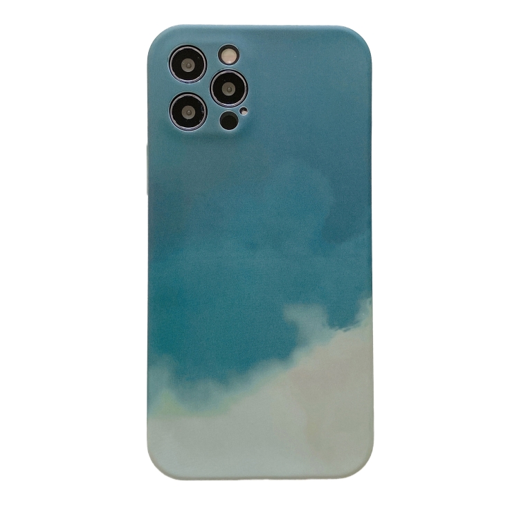 

Liquid Silicone Gradient Color Protective Case For iPhone 11(Green)