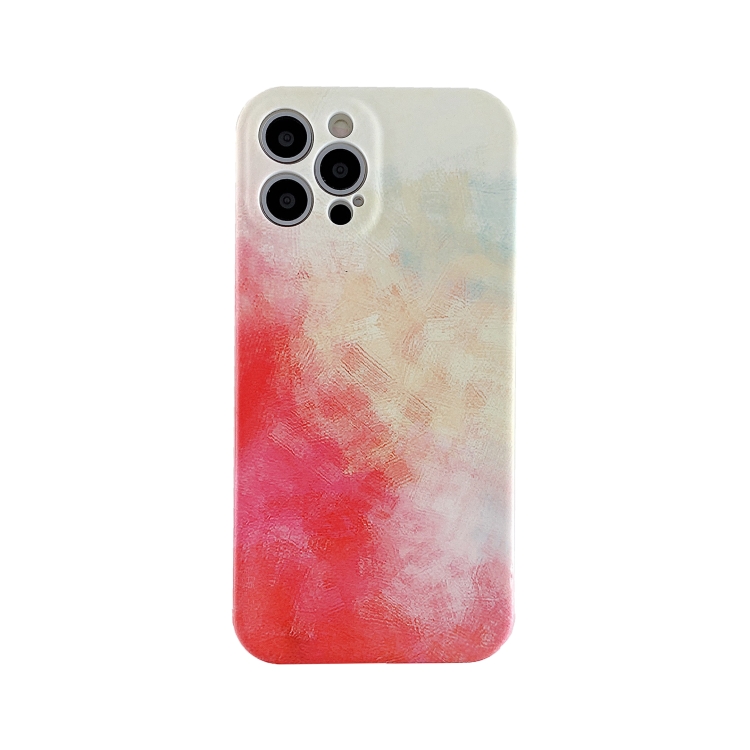 

Liquid Silicone Gradient Color Protective Case For iPhone 12 mini(Pink)
