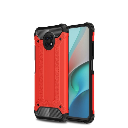 

For Xiaomi Redmi Note9 5G Magic Armor TPU + PC Combination Case(Red)