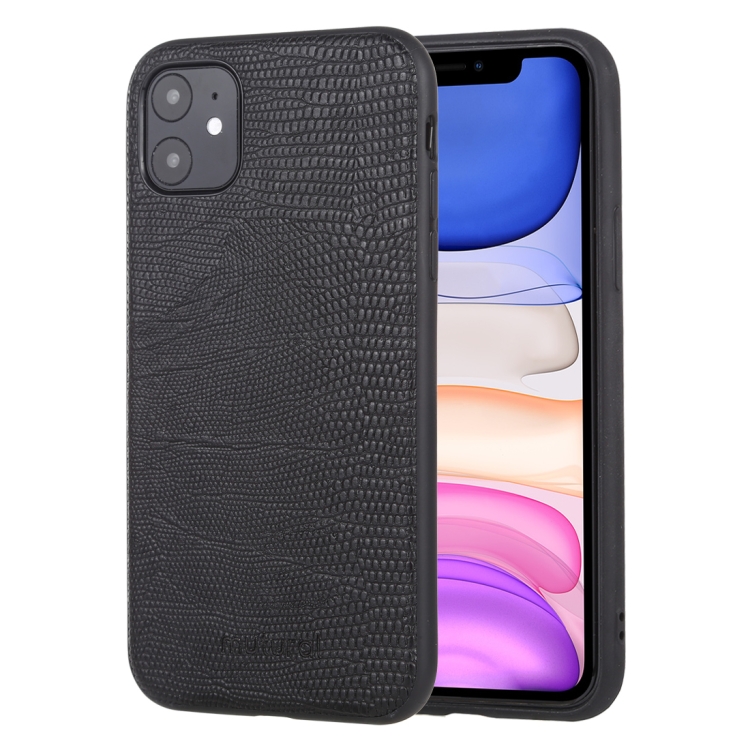 

For iPhone 11 Mutural All-inclusive PU + TPU Case(Lizard Texture)