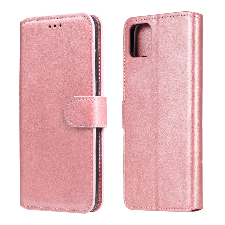 

For Huawei Enjoy 20 Classic Calf Texture PU + TPU Horizontal Flip Leather Case, with Holder & Card Slots & Wallet(Rose Gold)