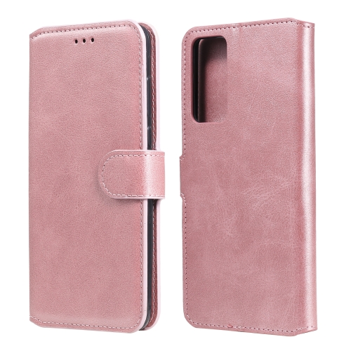 

For Huawei Honor Play4 / Maimang 9 Classic Calf Texture PU + TPU Horizontal Flip Leather Case, with Holder & Card Slots & Wallet(Rose Gold)