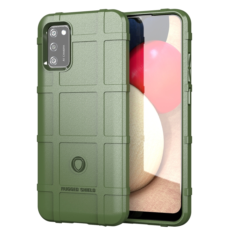 

For Samsung Galaxy A02s Full Coverage Shockproof TPU Case(Green)