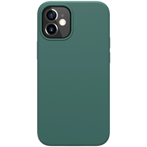 

NILLKIN Flex Pure Series Solid Color Liquid Silicone Dropproof Protective Case For iPhone 12 mini(Green)