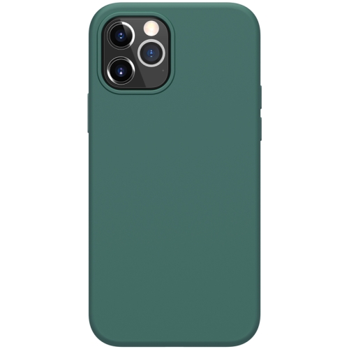 

NILLKIN Flex Pure Series Solid Color Liquid Silicone Dropproof Protective Case For iPhone 12 Pro Max(Green)