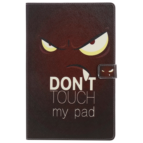 

For Lenovo Tab M10 Plus TB-X606F Painted Pattern Horizontal Flip Leather Case with Holder & Card Slots & Wallet & Sleep / Wake-up Function (Eye)