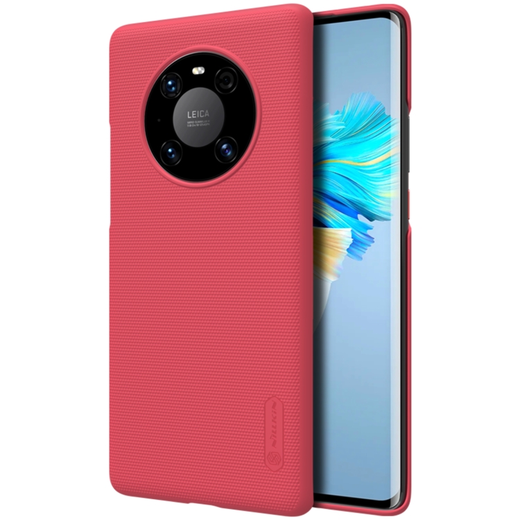 

For Huawei Mate 40 Pro NILLKIN Frosted Concave-convex Texture PC Protective Case(Red)