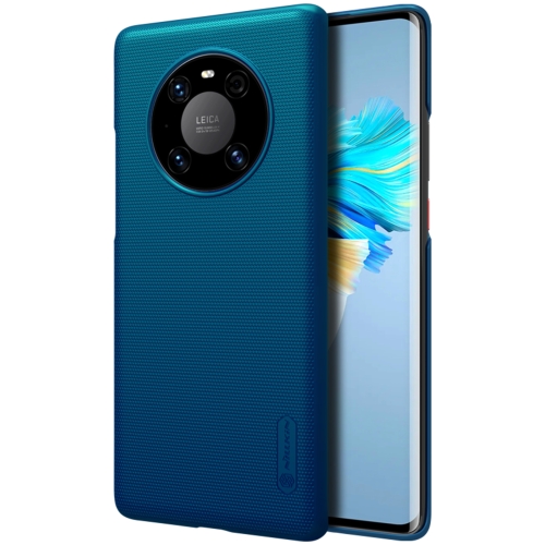 

For Huawei Mate 40 Pro NILLKIN Frosted Concave-convex Texture PC Protective Case(Peacock Blue)