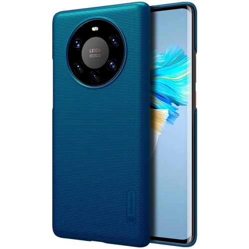 

For Huawei Mate 40 Pro+ NILLKIN Frosted Concave-convex Texture PC Protective Case(Peacock Blue)