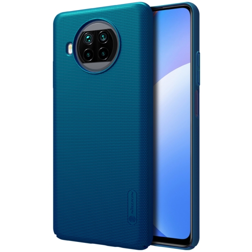 

For Xiaomi Mi 10T Lite 5G NILLKIN Frosted Concave-convex Texture PC Protective Case(Peacock Blue)