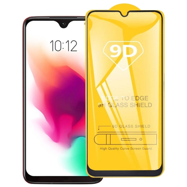 

For Motorola Moto G7 9D Full Glue Full Screen Tempered Glass Film