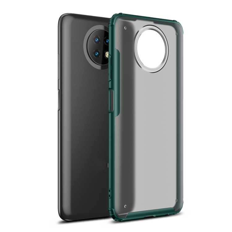 

For Xiaomi Redmi Note 9 5G Four-corner Shockproof TPU + PC Protective Case(Green)