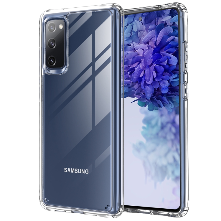

For Samsung Galaxy S20 FE Shockproof Thickening Acrylic Protective Case(Transparent)