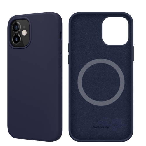 

NILLKIN Flex Pure Pro Series Silicone Magsafe Case For iPhone 12 mini(Blue)