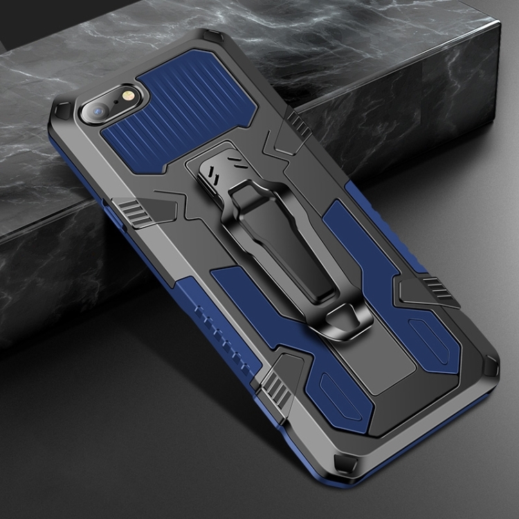 

For Xiaomi Redmi 6A Armor Warrior Shockproof PC + TPU Protective Case(Blue)