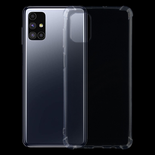 

For Samsung Galaxy M51 Four-Corner Shockproof Ultra-thin TPU Case(Transparent)