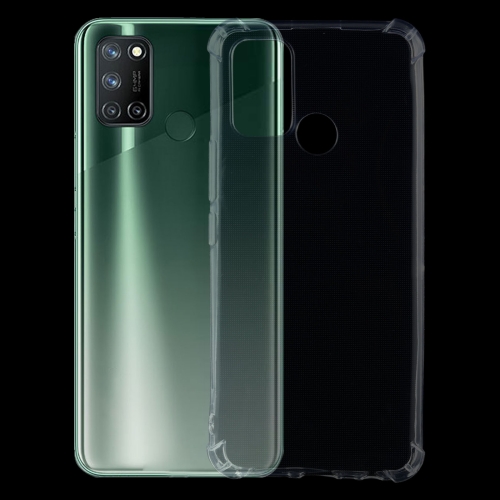 

For OPPO Realme 7i Four-Corner Shockproof Ultra-thin TPU Case(Transparent)