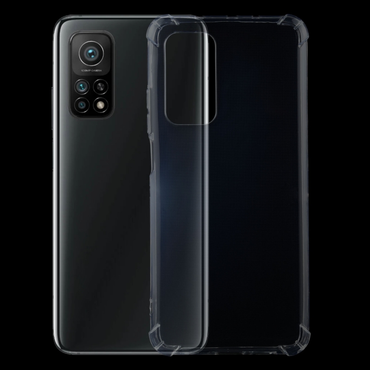 

For Xiaomi Mi 10T Pro Four-Corner Shockproof Ultra-thin TPU Case(Transparent)