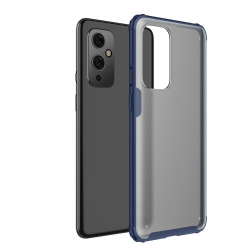 

For OnePlus 9 Four-corner Shockproof TPU + PC Protective Case(Blue)