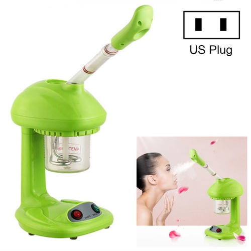 

Household Face Steaming Device Beauty Humidifier Nano Face Steamer, Specification:US Plug(Green)