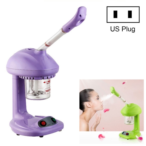 

Household Face Steaming Device Beauty Humidifier Nano Face Steamer, Specification:US Plug(Purple)