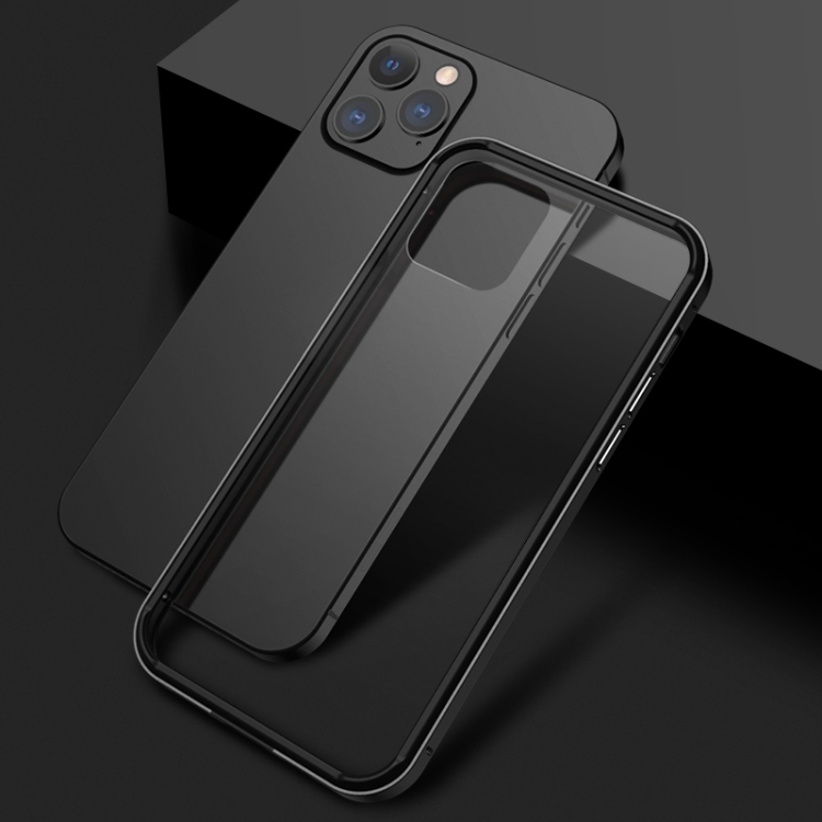 

X-level Martin Series Metal Frame Protective Case For iPhone 12 Pro(Black)