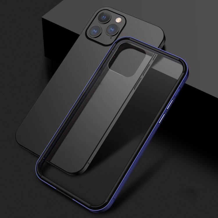 

X-level Martin Series Metal Frame Protective Case For iPhone 12 Pro(Blue)