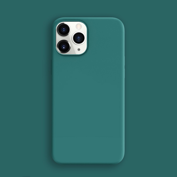 

X-level Fancy Series Liquid Silicone Full Coverage Protective Case For iPhone 12 mini(Green)