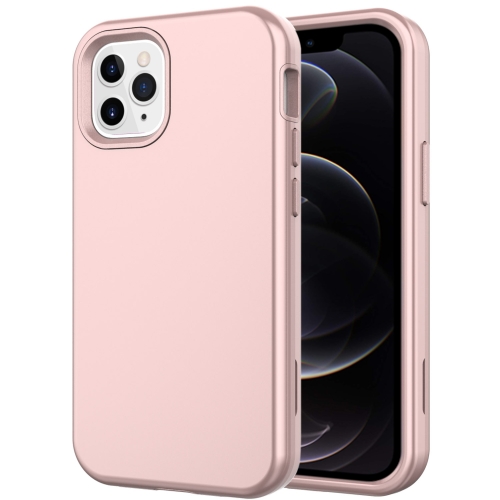 

Shockproof PC + TPU Protective Case For iPhone 12 / 12 Pro(Rose Gold)