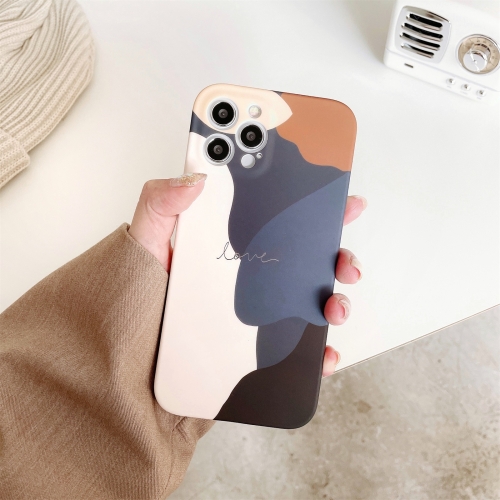 

Water Sticking TPU Shockproof Protective Case For iPhone 12 Pro Max(Morandi)