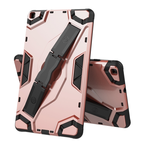 

For Samsung Galaxy Tab A 8.0 (2019) / T290 / T295 Escort Series TPU + PC Shockproof Protective Case with Holder(Rose Gold)