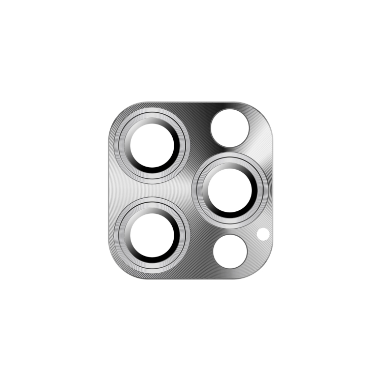 

TOTUDESIGN AB-065 Armor Series Aluminum Alloy + Tempered Glass Integrated Lens Film For iPhone 12 Pro(Silver)