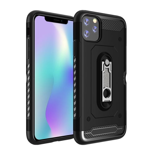 

For iPhone 11 Pro Max Hummer Armor Shockproof Protective Case(Black)