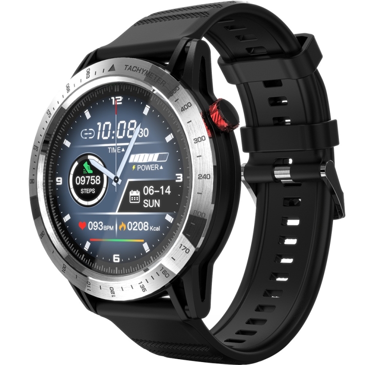 

Lokmat COMET 1.3 inch Color Screen IP68 Waterproof Smart Watch, Support Sleep Monitor / Heart Rate Monitor / Blood Pressure Monitor(Silver)