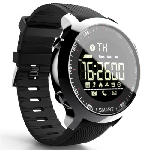 

Lokmat MK18 1.1 inch Circle Screen IP68 Waterproof Smart Watch, Support Information Reminder / Remote Camera / Walking Motion Monitor(Black)